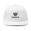 Embroidered Flat Bill Cap — Nazora Logo Snapback