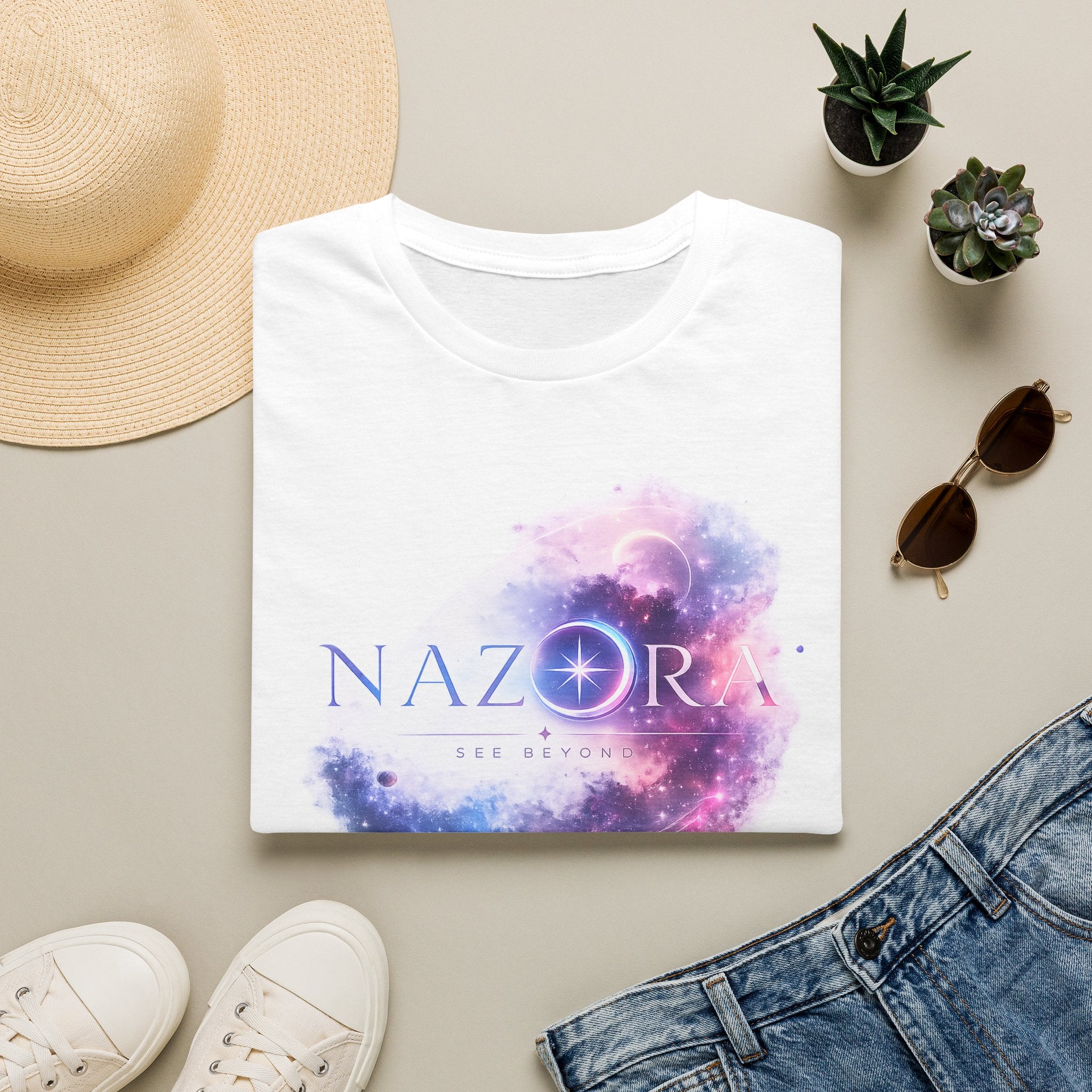 Nazora 'See Beyond' Galaxy T-Shirt