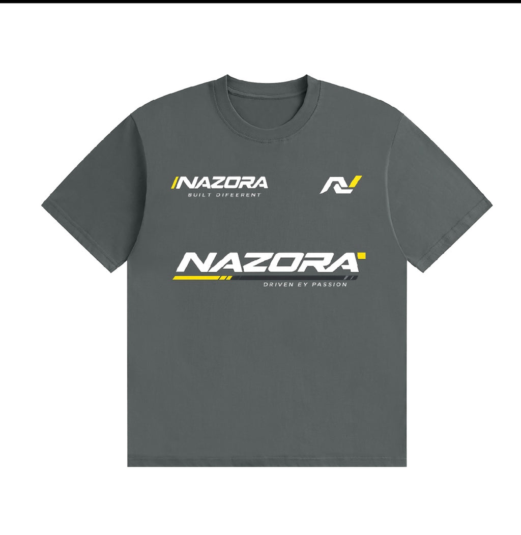 Nazora Urban Drift Red Graphic Tee & Premium Baggy Jeans Outfit