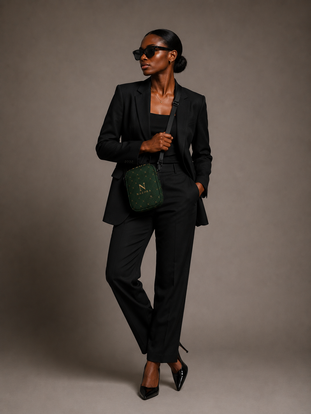 Nazora Emerald – Elegance Inspired by Nature crossbody bag