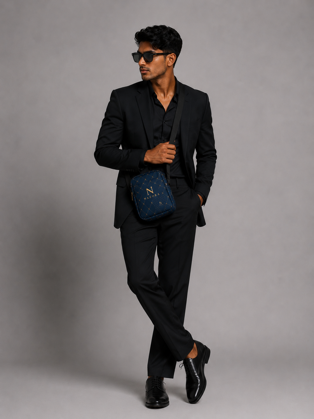 Nazora Azure – Grace in Every Detail crossbody bag