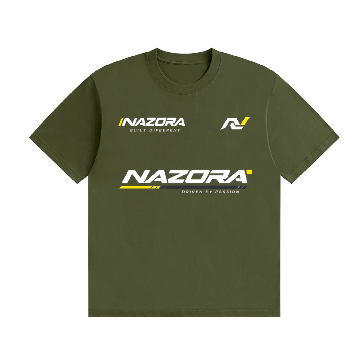 Nazora Urban Drift Red Graphic Tee & Premium Baggy Jeans Outfit