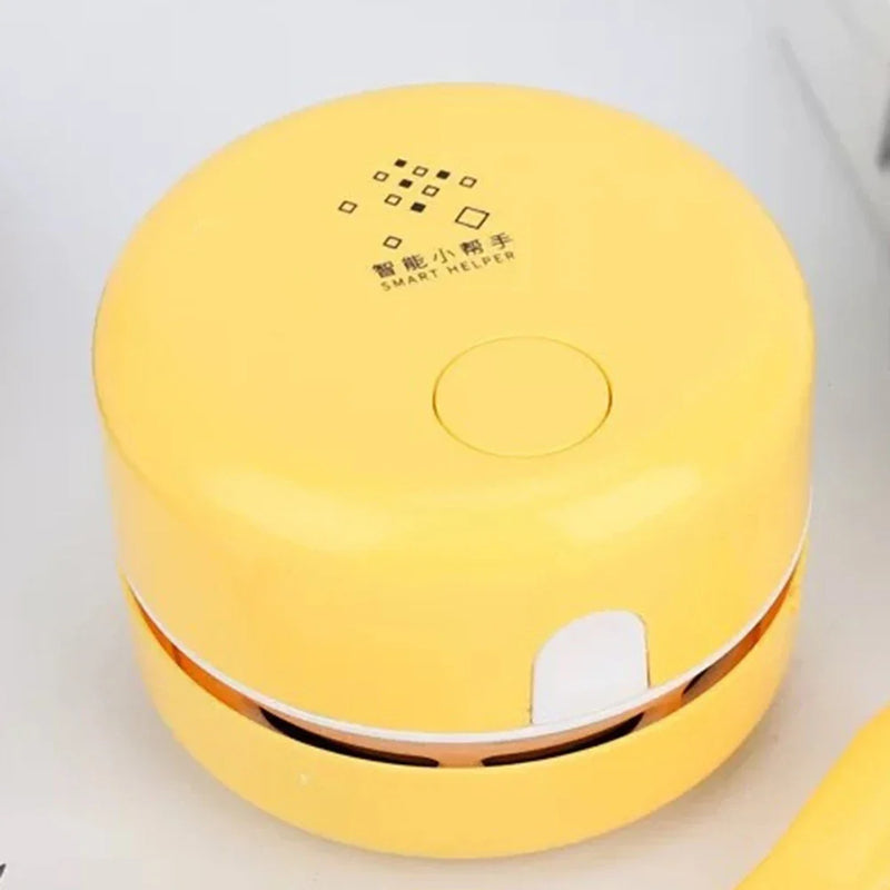 Mini Desktop Vacuum Cleaner Charging Wireless Handheld Keyboard Cleaning Vacuum Cleaner Student Eraser Pencil Dust Removal