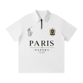 Unisex Quarter-Zip Polo Shirt