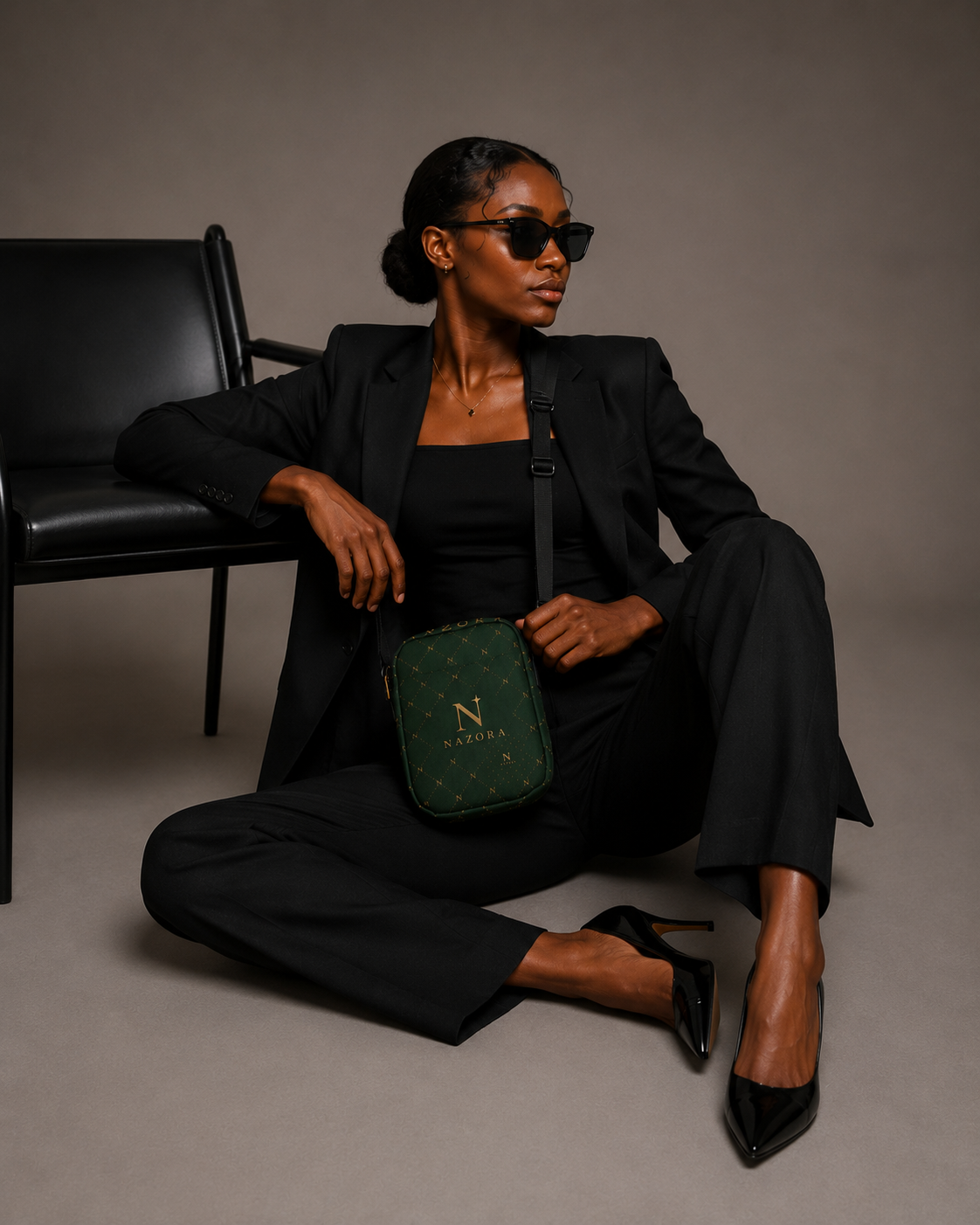 Nazora Emerald – Elegance Inspired by Nature crossbody bag