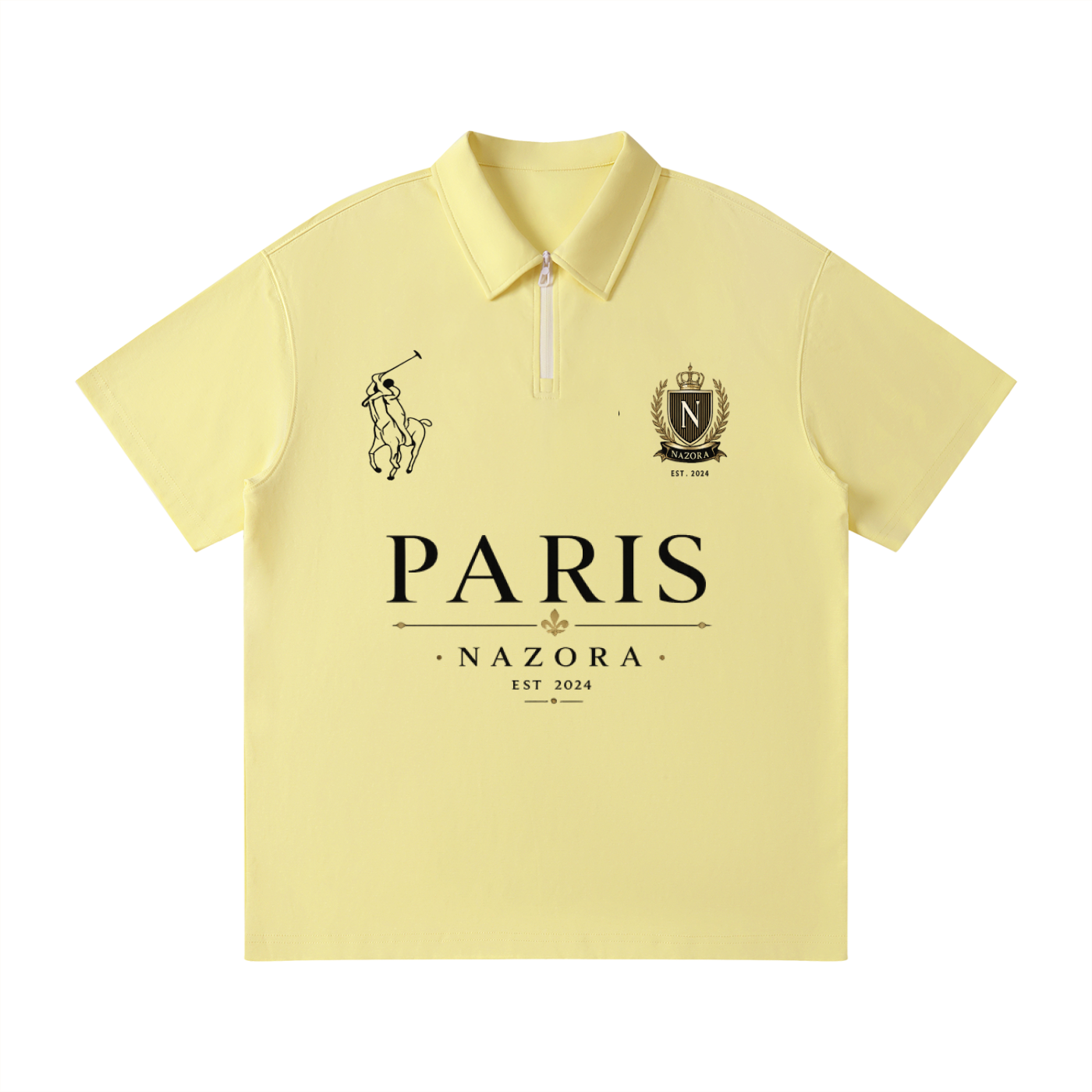 Nazora Grand Club Polo & Vintage Wash Jeans