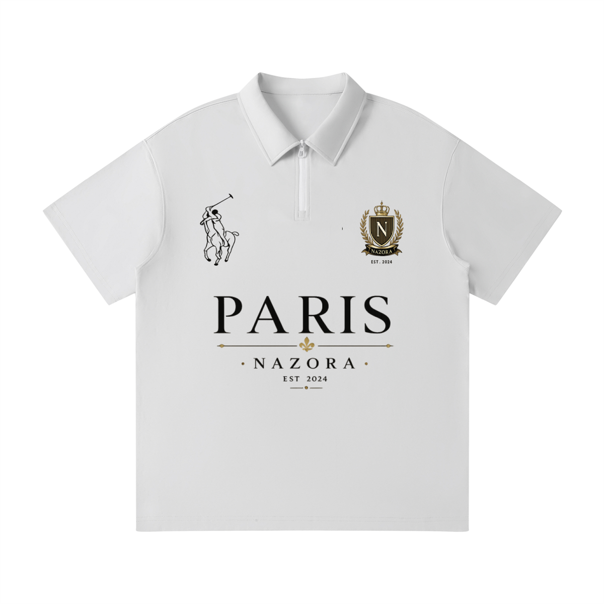 Nazora Club Quarter-Zip Polo
